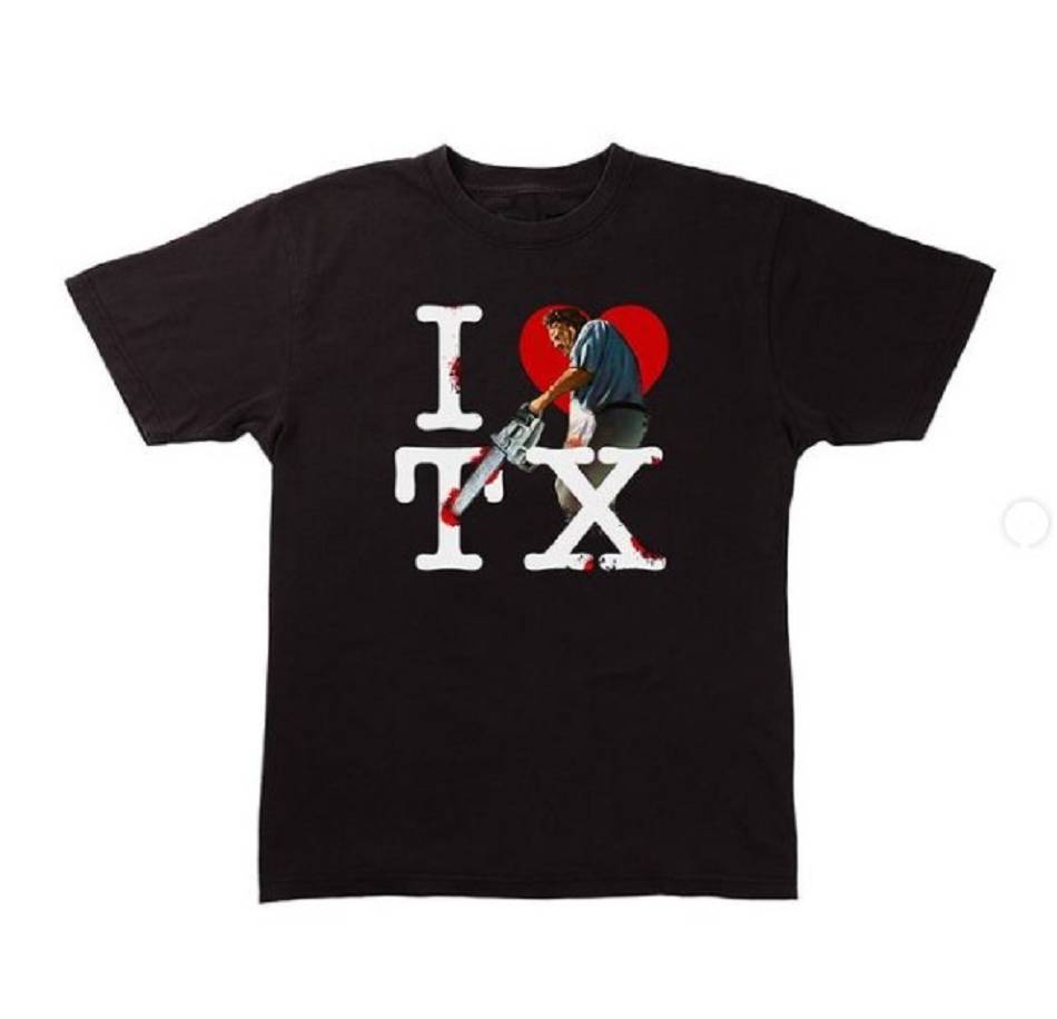 Camiseta Vlone I love Texas Venda Imperdível Pretas | PT_R8875