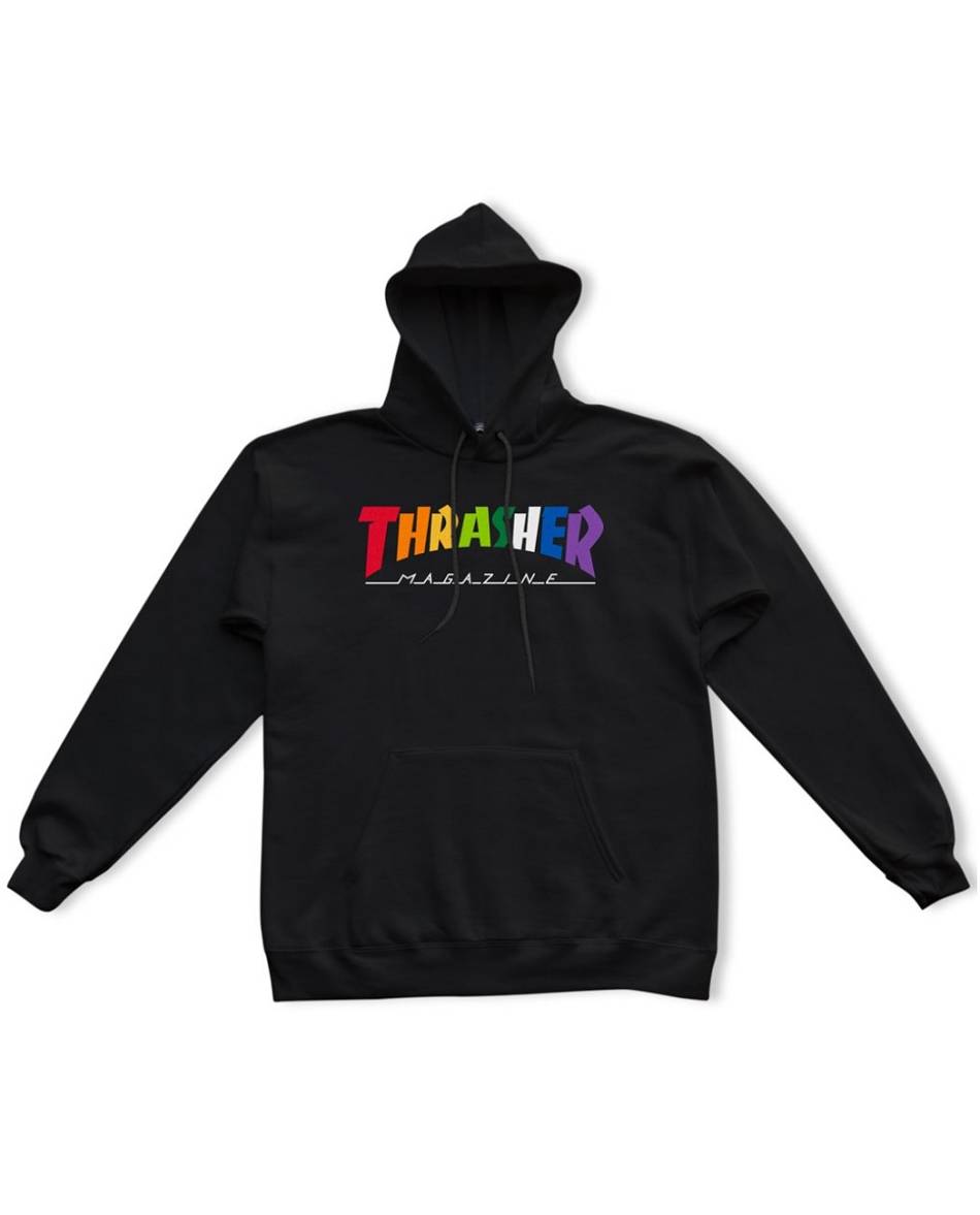 Thrasher Vlone Rainbow Mag Homens Multicoloridas Pretas | PT_A9215