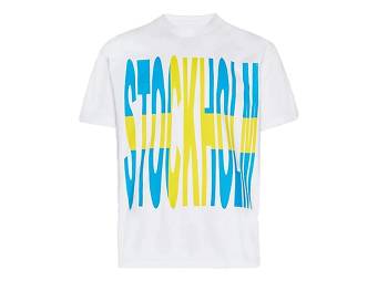 Camiseta Vlone Awge X A$ap Rocky Stockholm Venda Imperdível Branco | PT_R8822