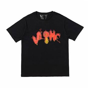 Camiseta Vlone Halloween Flaming Pumpkin Venda Imperdível Pretas | PT_H6154