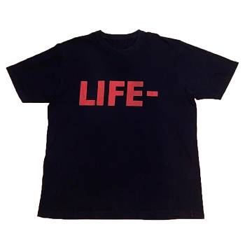 Camiseta Vlone Life Venda Imperdível Pretas | PT_EF1329