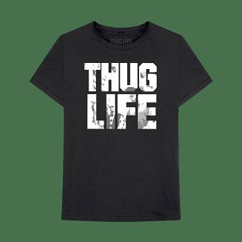 Camiseta Vlone Tupac Thug Life Album Art Venda Imperdível Pretas | PT_GB2044