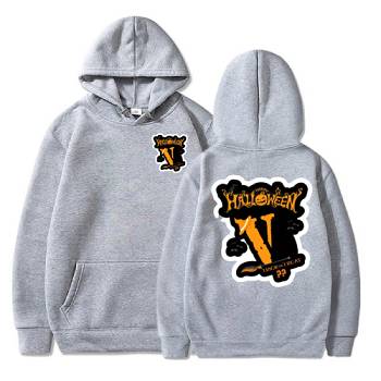 Moletom Com Capuz Vlone Halloween Exclusive Homens Cinzentas | PT_YH6235