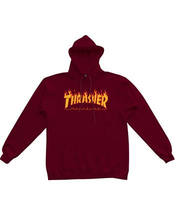 Thrasher Vlone Flame Logo Homens Vermelhas | PT_YH4090